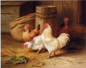 unknow artist Cock 187 France oil painting art